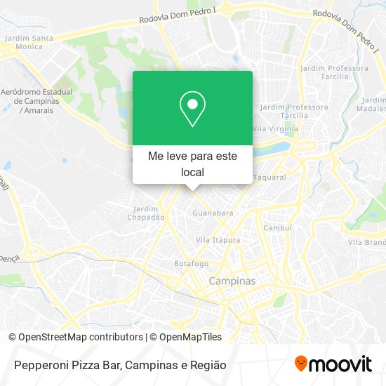 Pepperoni Pizza Bar mapa