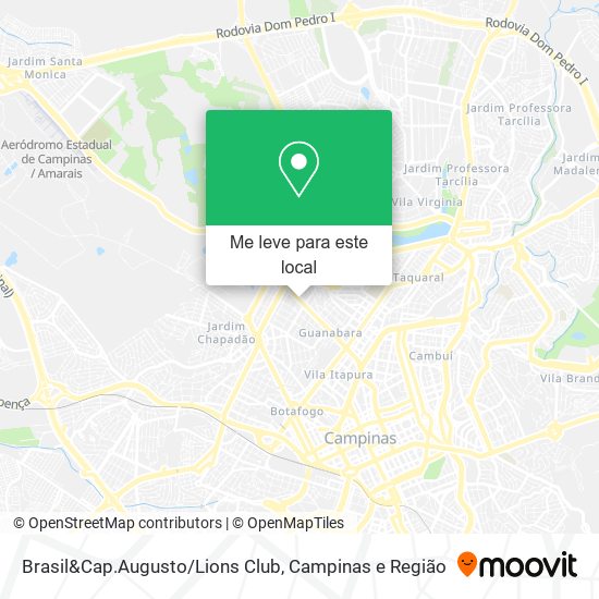 Brasil&Cap.Augusto/Lions Club mapa