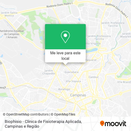 Biophisio - Clinica de Fisioterapia Aplicada mapa