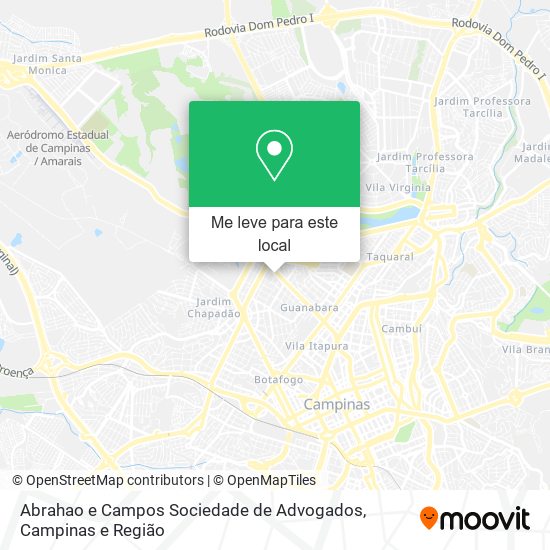 Abrahao e Campos Sociedade de Advogados mapa