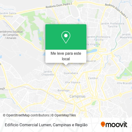 Edifício Comercial Lumen mapa