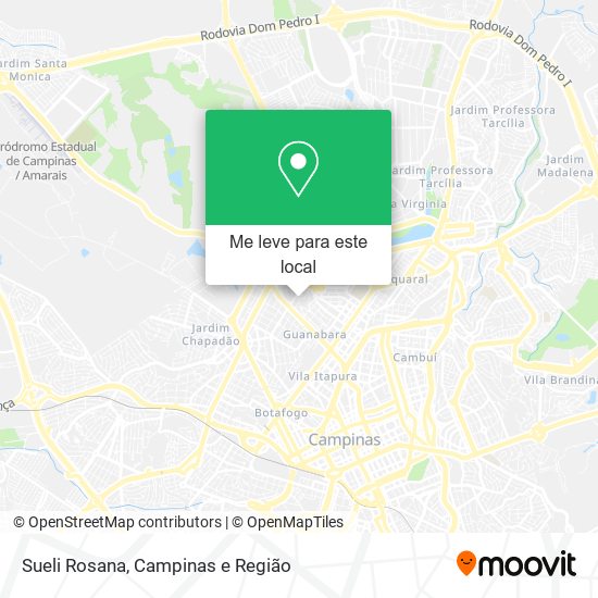 Sueli Rosana mapa