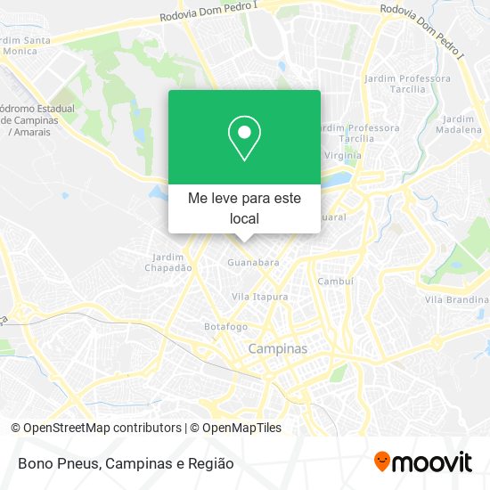 Bono Pneus mapa
