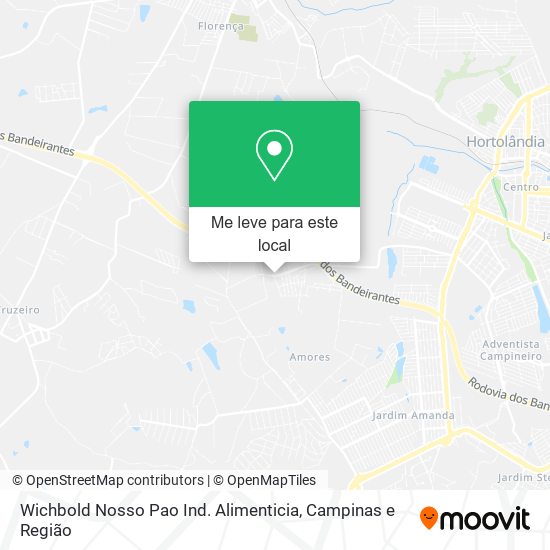 Wichbold Nosso Pao Ind. Alimenticia mapa