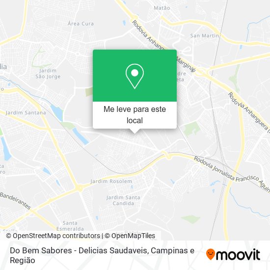 Do Bem Sabores - Delicias Saudaveis mapa