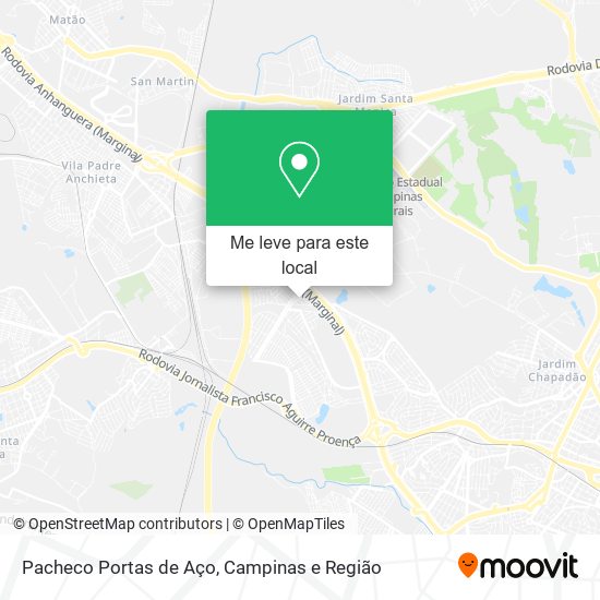 Pacheco Portas de Aço mapa