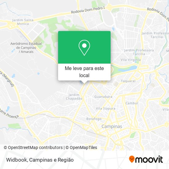 Widbook mapa