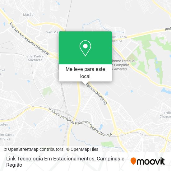 Link Tecnologia Em Estacionamentos mapa