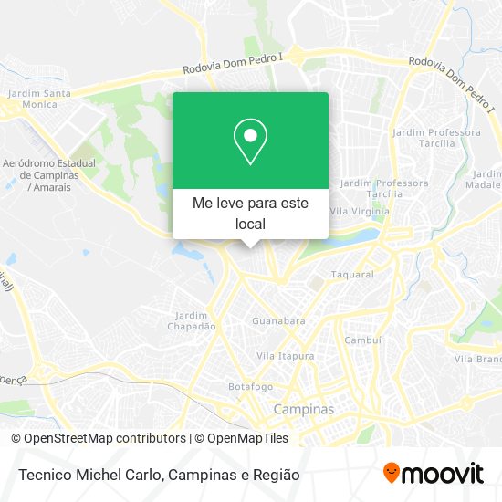 Tecnico Michel Carlo mapa