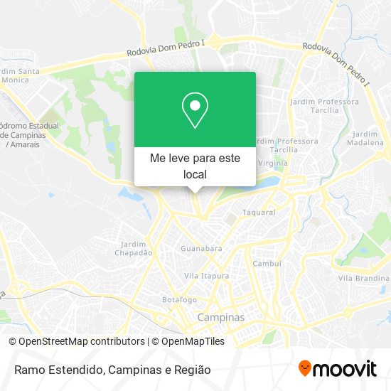 Ramo Estendido mapa