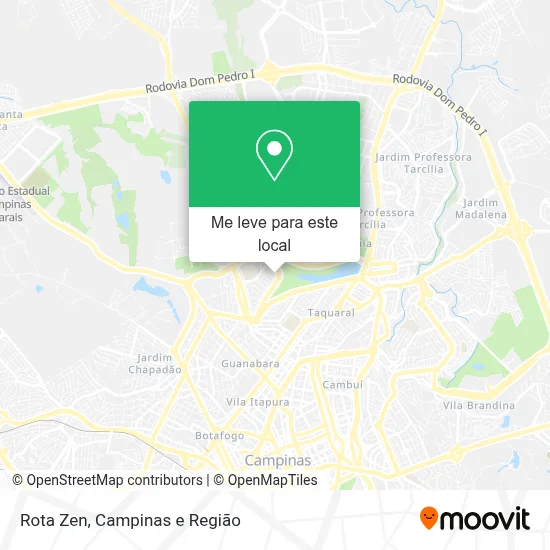 Rota Zen mapa