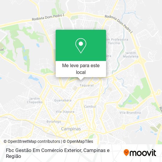 Fbc Gestão Em Comércio Exterior mapa
