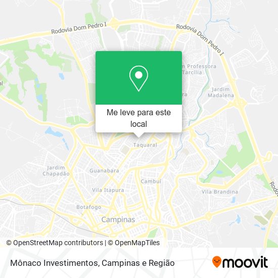 Mônaco Investimentos mapa