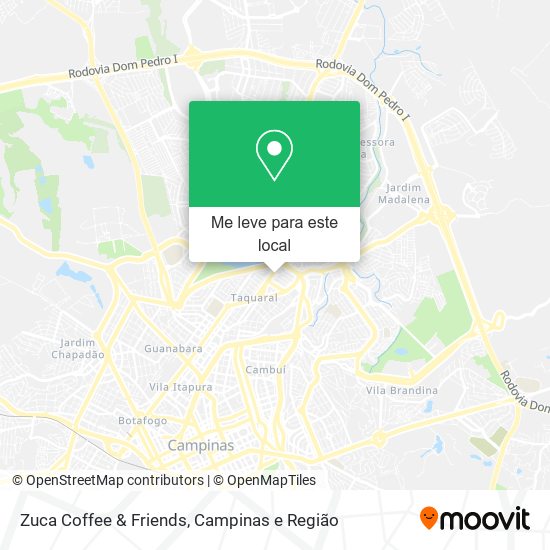 Zuca Coffee & Friends mapa