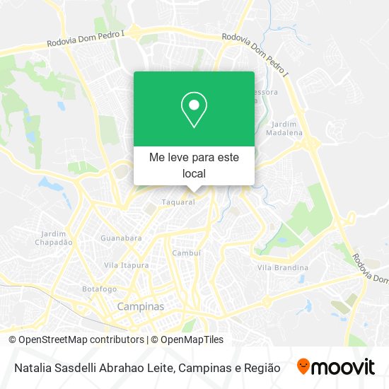 Natalia Sasdelli Abrahao Leite mapa