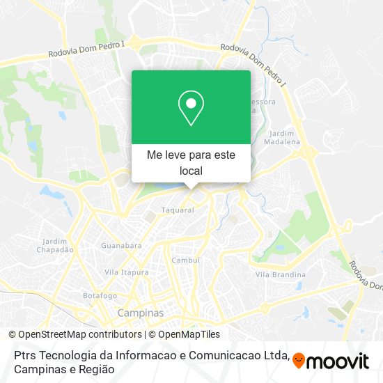 Ptrs Tecnologia da Informacao e Comunicacao Ltda mapa