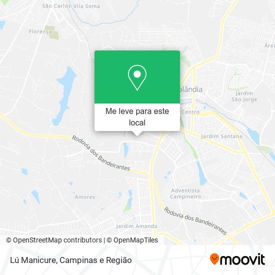 Lú Manicure mapa