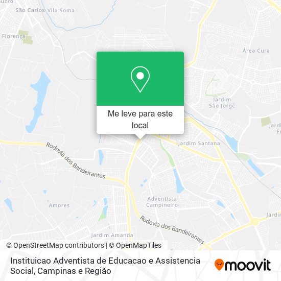 Instituicao Adventista de Educacao e Assistencia Social mapa