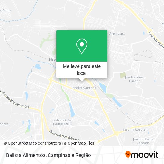 Balista Alimentos mapa