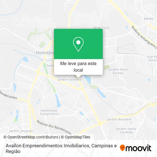 Avallon Empreendimentos Imobiliarios mapa