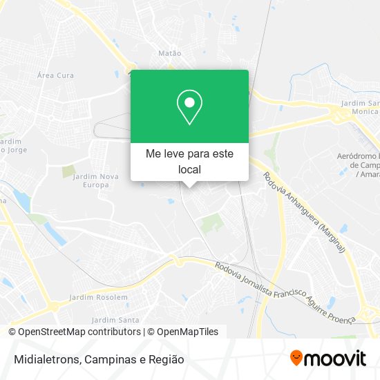 Midialetrons mapa