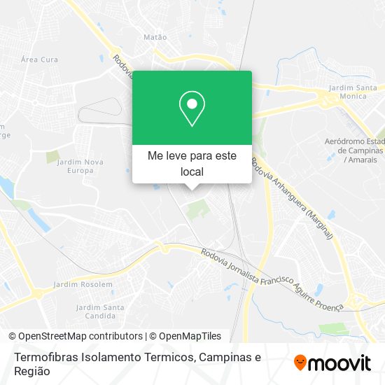 Termofibras Isolamento Termicos mapa