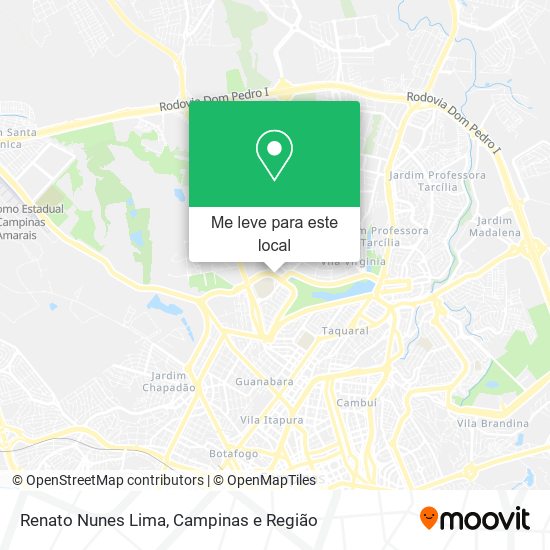 Renato Nunes Lima mapa