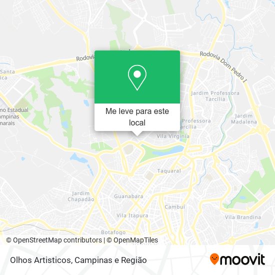 Olhos Artisticos mapa