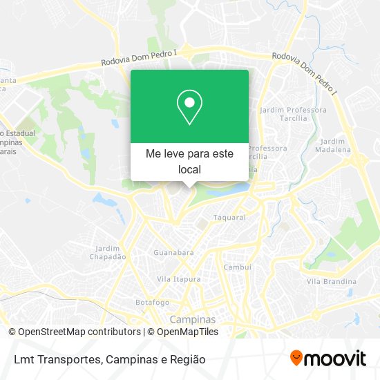 Lmt Transportes mapa