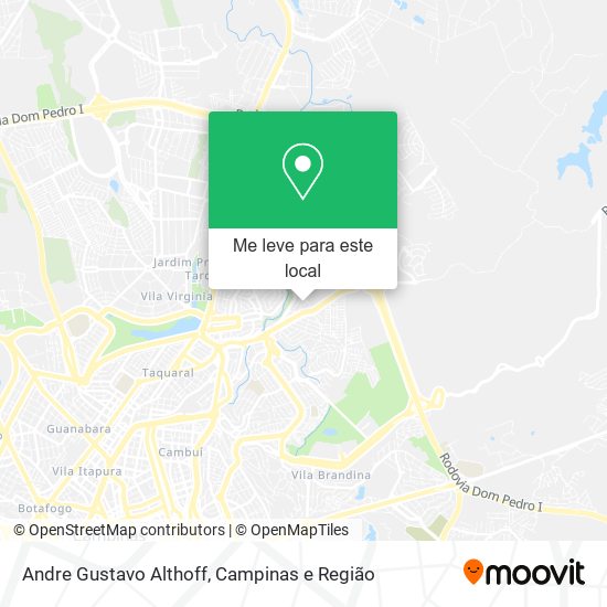 Andre Gustavo Althoff mapa