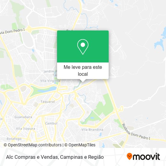 Alc Compras e Vendas mapa