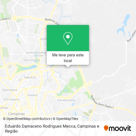 Eduardo Damaceno Rodrigues Mecca mapa