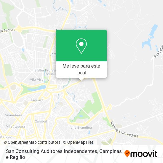 San Consulting Auditores Independentes mapa