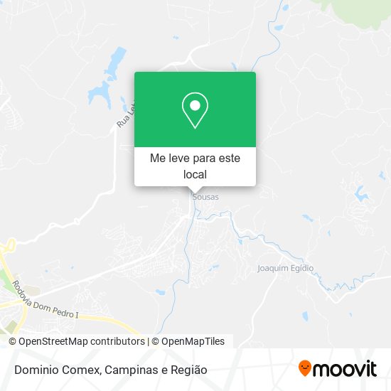 Dominio Comex mapa