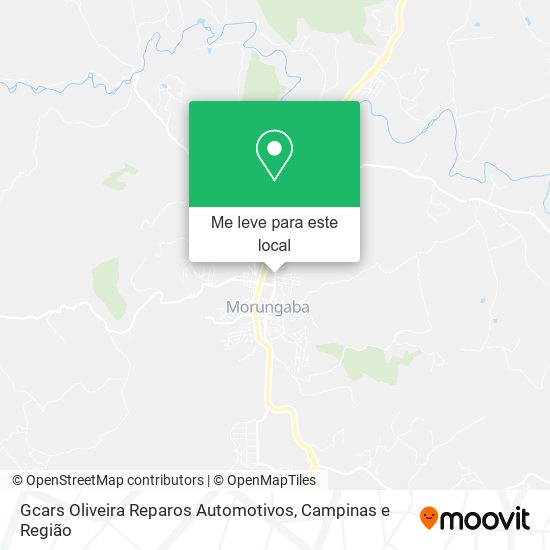 Gcars Oliveira Reparos Automotivos mapa