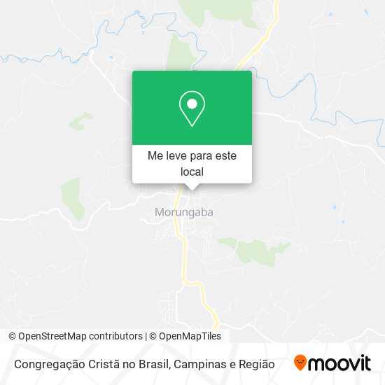 Congregação Cristã no Brasil mapa