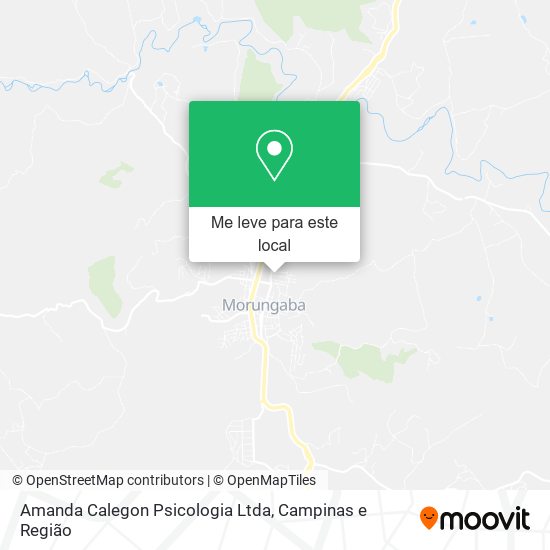 Amanda Calegon Psicologia Ltda mapa