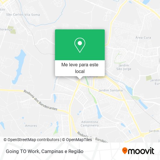 Going TO Work mapa