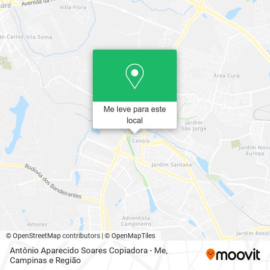 Antônio Aparecido Soares Copiadora - Me mapa