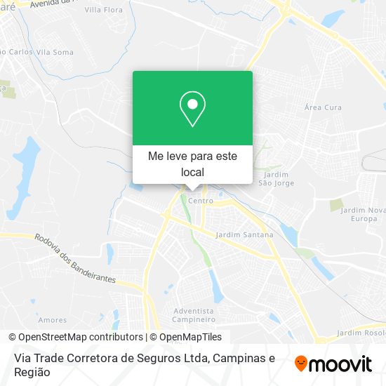 Via Trade Corretora de Seguros Ltda mapa