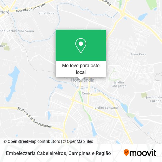 Embelezzaria Cabeleireiros mapa