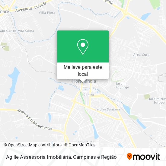 Agille Assessoria Imobiliária mapa