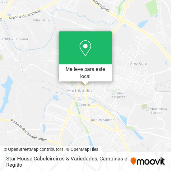 Star House Cabeleireiros & Variedades mapa