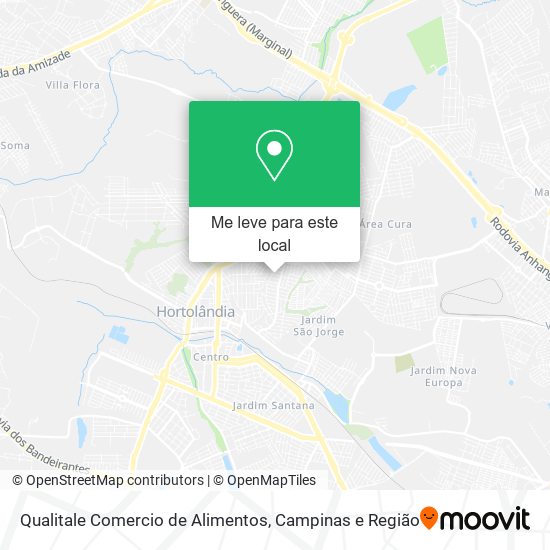 Qualitale Comercio de Alimentos mapa