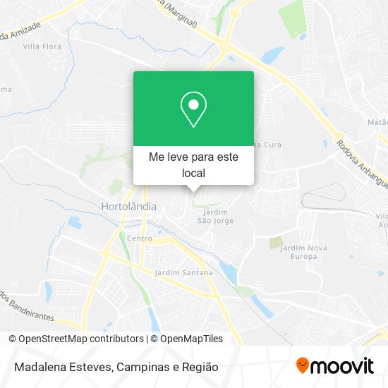 Madalena Esteves mapa