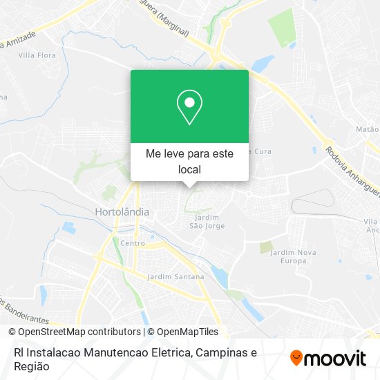 Rl Instalacao Manutencao Eletrica mapa
