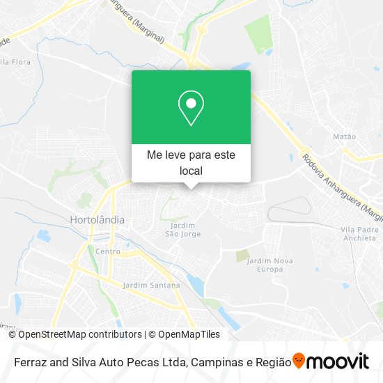 Ferraz and Silva Auto Pecas Ltda mapa