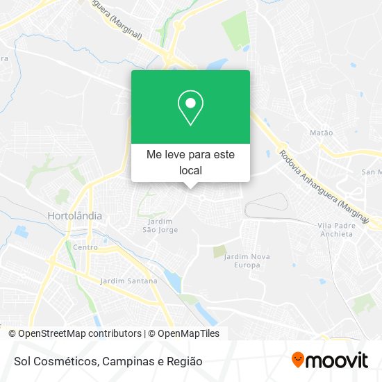 Sol Cosméticos mapa