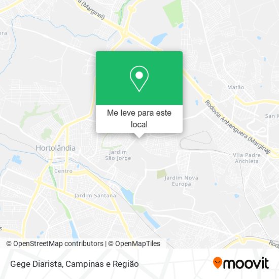 Gege Diarista mapa