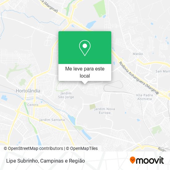 Lipe Subrinho mapa